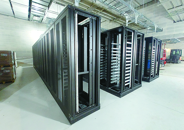 Uninterruptible power supply (UPS) has been installed in the battery rack to provide immediate current when the main current supply line suddenly fails or when a power outage occurs